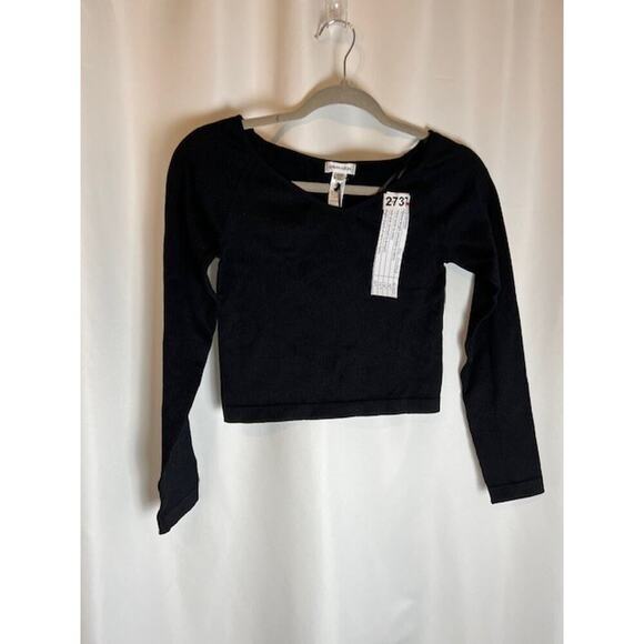 Urban Social Off The Shoulder Long Sleeve Top Black Size Small Boho - Picture 5 of 6